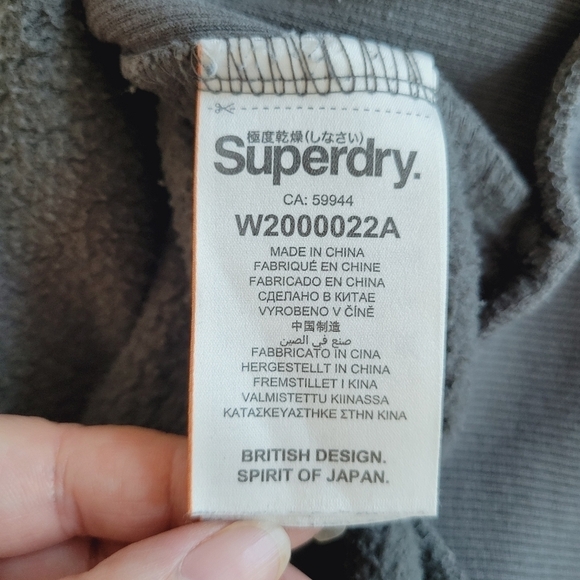 Superdry Gray Sweatshirt - Picture 9 of 12